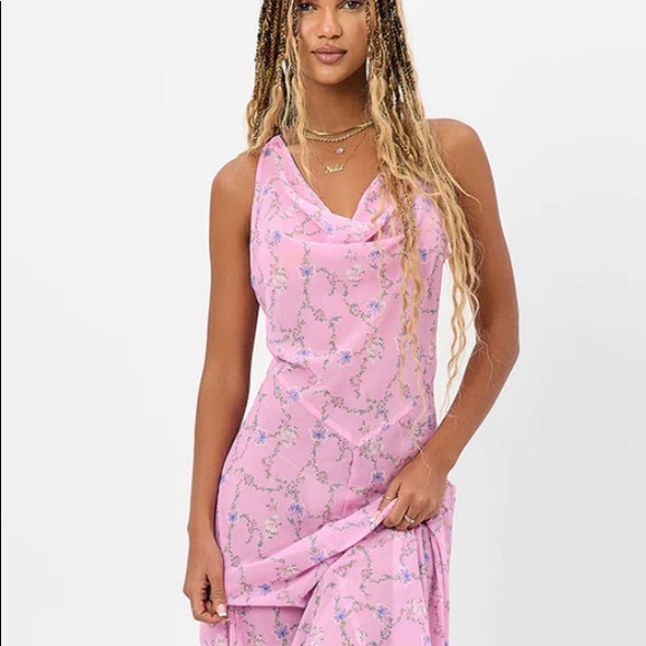 Frankie's Bikinis Dresses Frankies Bikini Molly Floral Chiffon